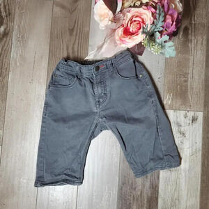 Wrangler Authentic Denim Size 8 Regular Gray Boy Shorts